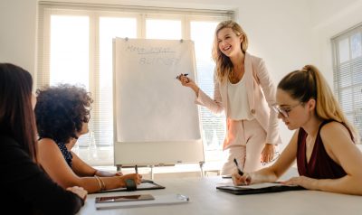 apresentações com confiança